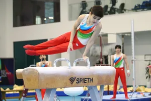 В Баку проходит международный турнир по спортивной гимнастике AGF Trophy