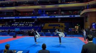 Таэквондисты борются за титул чемпионов Азии