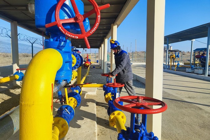 Импорт газа в Узбекистан вырос на 41%, экспорт сократился на треть