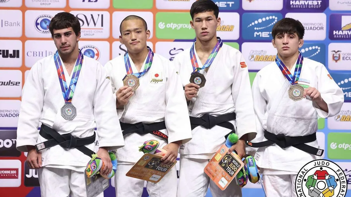 Дзюдоист из Узбекистана завоевал бронзовую медаль чемпионата мира