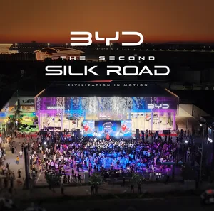 BYD объединил наследие Великого шелкового пути и технологии будущего в Самарканде