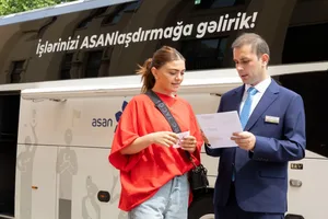 В Тбилиси около 500 гражданам Азербайджана оказаны услуги мобильной службы ASAN xidmət