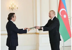 Президент Ильхам Алиев принял верительные грамоты новоназначенного посла Бразилии в Азербайджане