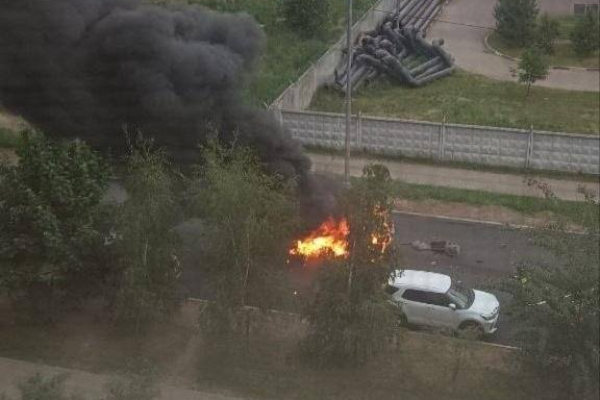 В Подмосковье подорвали автомобиль: водитель погиб