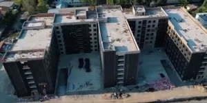 Новое здание Национального центра травматологии и ортопедии в Бишкеке готово на 70%