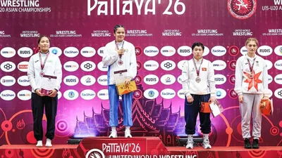 Сборная Узбекистана завоевала пять медалей ЧА U20 по женской борьбе в Таиланде
