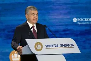 Выступление Президента Республики Узбекистан Шавката Мирзиёева на Петербургском международном экономическом форуме