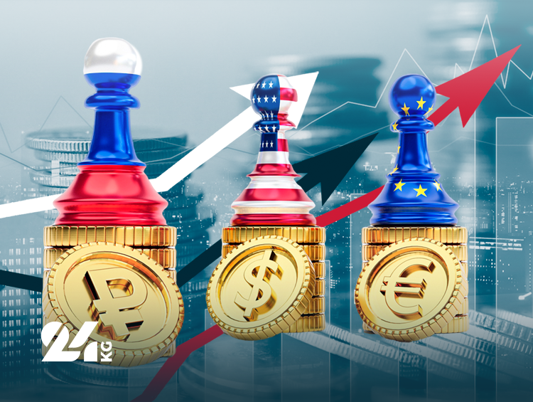 Курсы валют в банках Кыргызстана на 19 мая: рубль еще подорожал