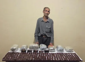 Narkotik vasitəni Azərbaycana keçirməyə cəhd göstərən şəxs saxlanılıb