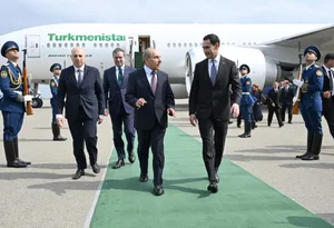 Президент Туркменистана Сердар Бердымухамедов прибыл с визитом в Азербайджан