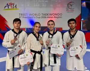Узбекистан успешно стартовал на Кубке президента WT по таэквондо