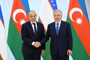 Президент Узбекистана принял главу Минэкономики Азербайджана Микаила Джаббарова