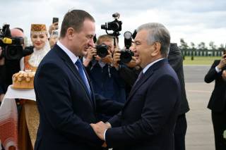 Начался официальный визит Президента Узбекистана в Беларусь