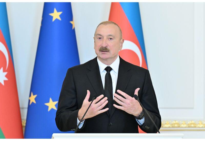 Президент Ильхам Алиев: Сегодня мы наблюдаем очень активный диалог между Европейским Союзом и Азербайджаном